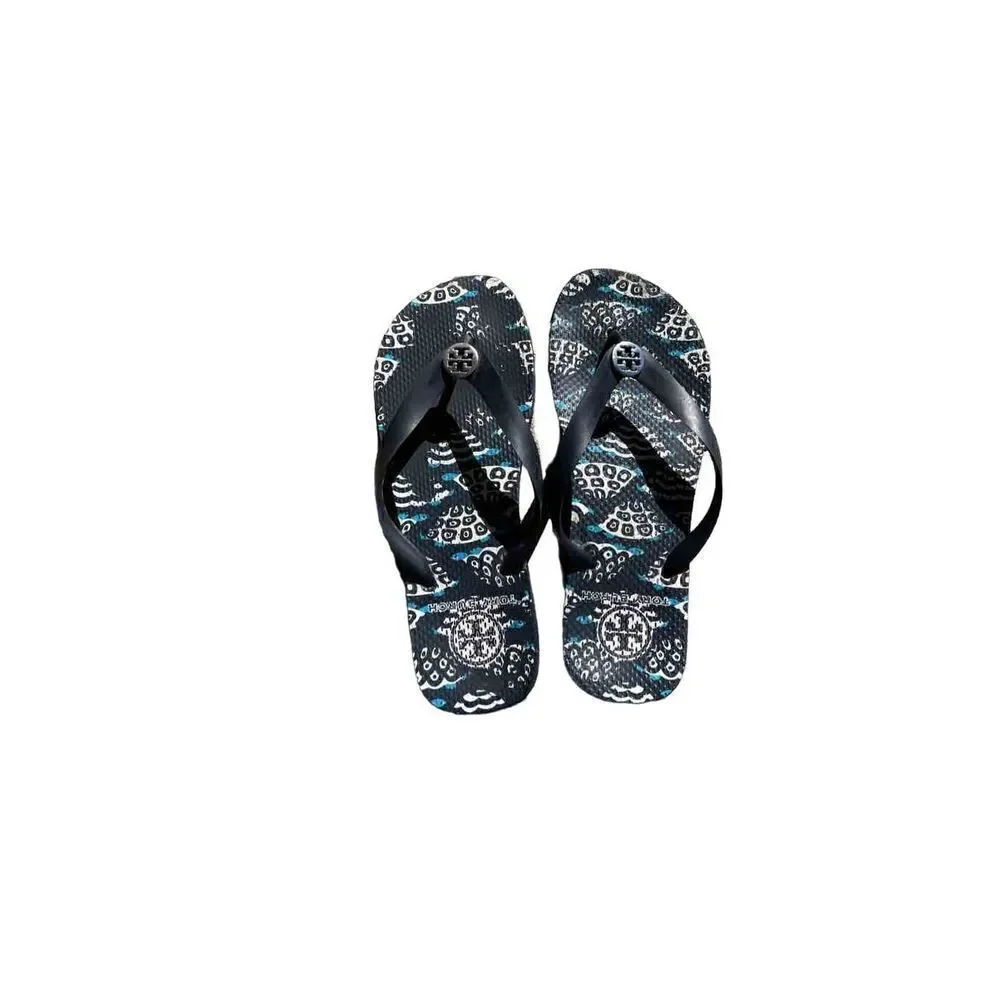 Tory Burch Flip Flops- Large